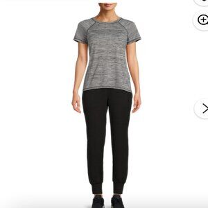 Athletic Works NWOT Women's Size XL 16/18 Soft Lightweight Joggers Pockets Black